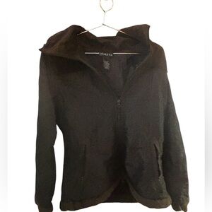 Athleta Black Teddy Jacket